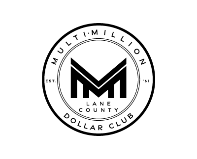 multi-million dollar club of lane county logo